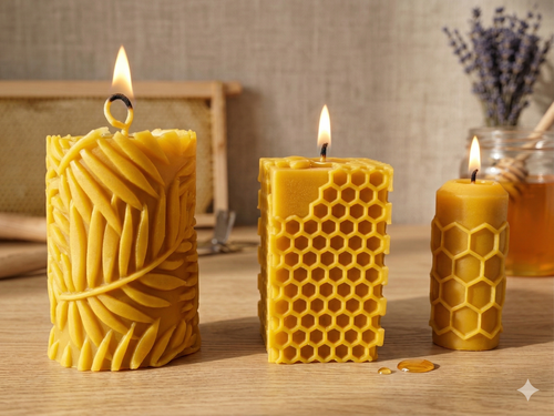 Bougies à la cire d'abeilles, photo 2